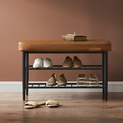 8 Pair Shoe Storage Bench