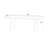 62.99" Black Rectangular Solid Wood Dining Table-2093312485