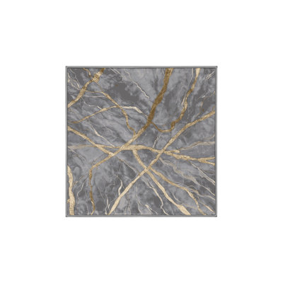 Machine Washable Gray Area Rug