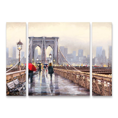 " Brooklyn Bridge " by The Macneil Studio 3 - Pieces