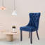 Tufted Velvet Wing Back Side Dining Chairs-880669729-880669728