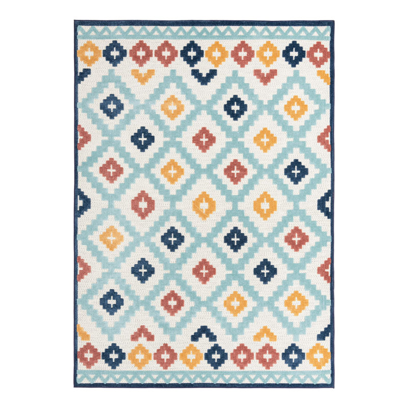 Tapis d'extérieur Haynie, Rectangle 7 pi x 10 pi