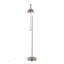 Lampe sur pied en nickel