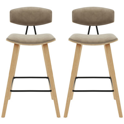 36 po Whiddon Ensemble de 2 tabourets de bar en bois