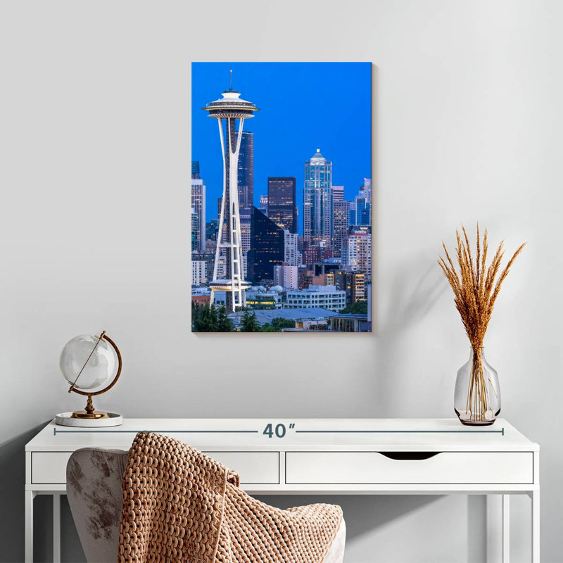 Aime Seattle Blue Hour, H 24 po x l 16 po