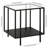 Vireo Glass Top End Table-1093503642