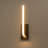 Minimalist Matted Black J-Hook Integrated LED Wall Sconce