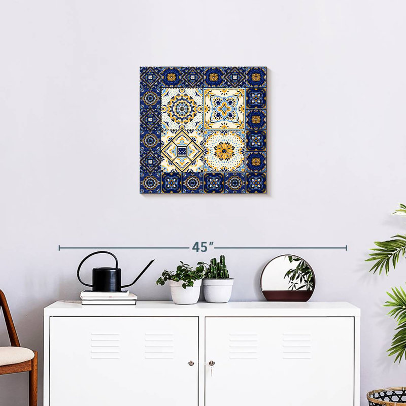 Carrelage mosaïque Talavera, H 20 po x l 20 po