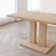 Mekeshia Double Pillar Rectagular Dining Table