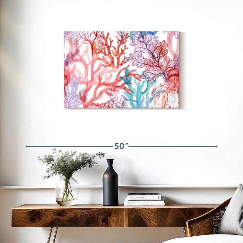 Corals, 20" H x 30" W