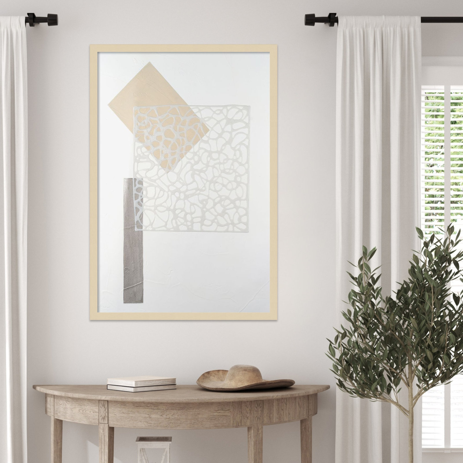 Nooks and Crannies No. 3 Print, Brown, 33" H x 23" W