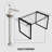 1 Piece Rectangular Dining Table Without Chair-1755381741