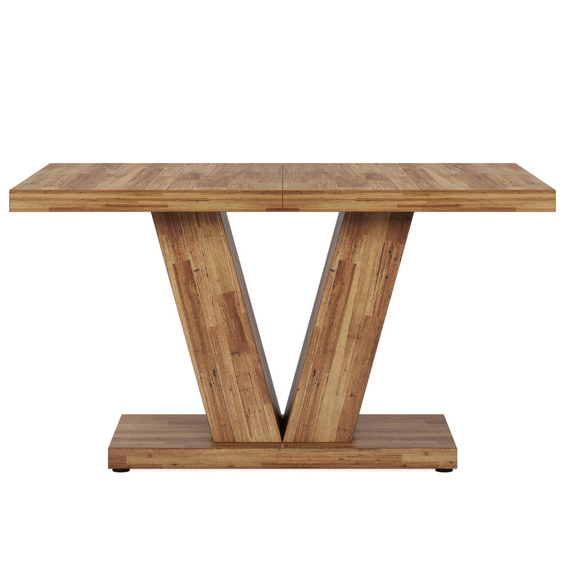 47.24" Walnut Brown Dining Table