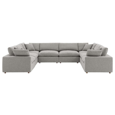 Canapé modulaire en tissu 8 pièces Commix