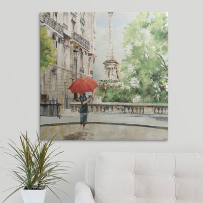 «Anjelo Paris Walk» par Allison Pearce, reproduction d'art