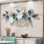Modern Minimalist 3D Hollow-Out Metal Leaves Wall Décor