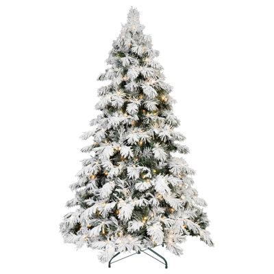 PVC Automatic Flocked Christmas Tree