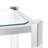 Charleston 52'' Glass Top Console Table