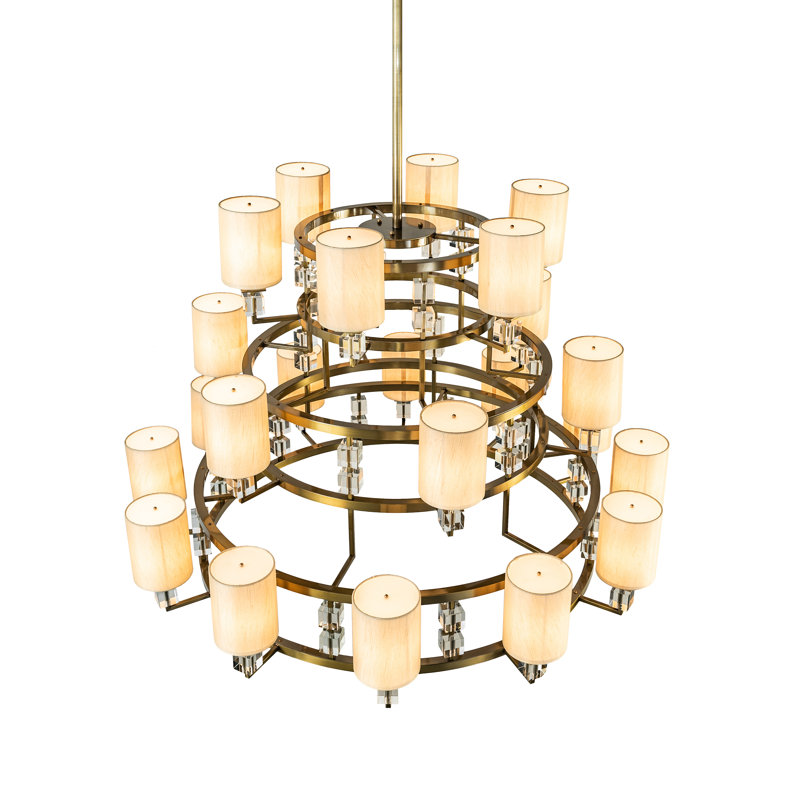 Montecito Ritz 24 - Light Chandelier