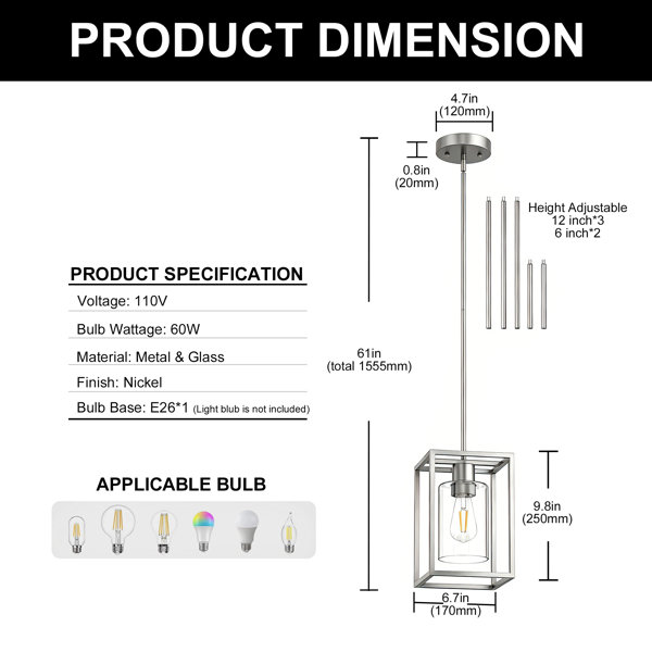 Dimensions du produit