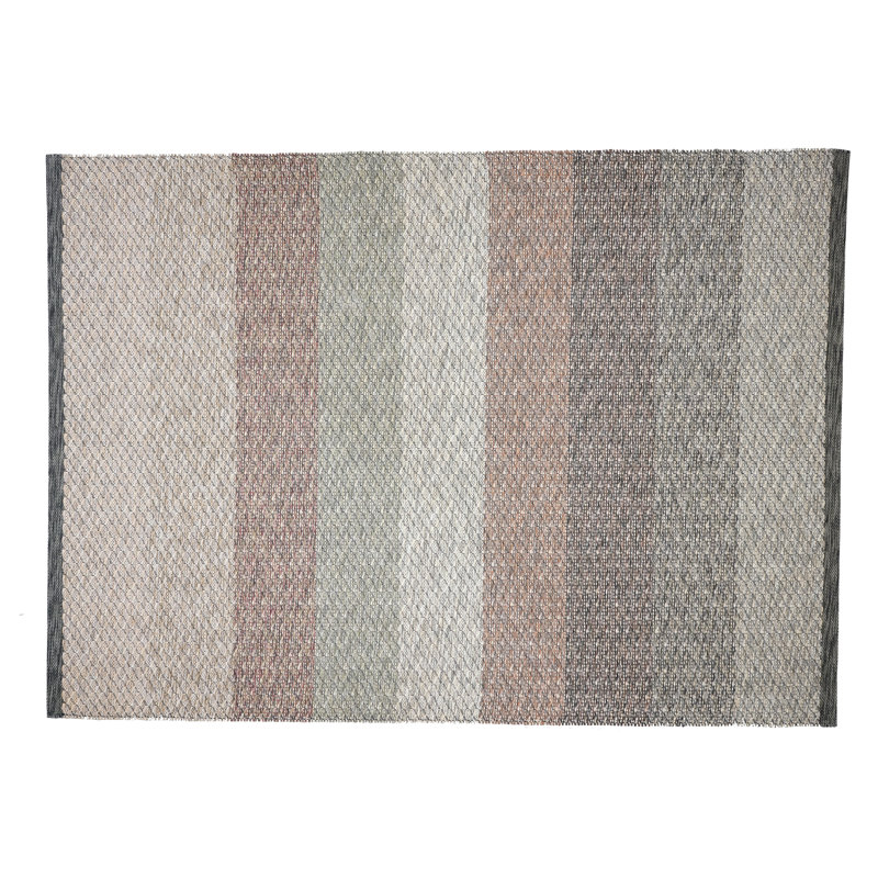 Petrin Striped Hand Woven 140cm X 200cm Area Rug