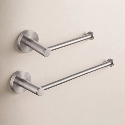 Circular 2-Piece Bathroom Hardware Set