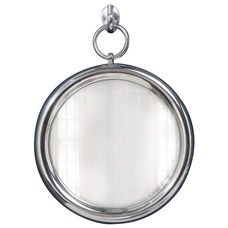 Belwood Aluminum Circle Wall Mirror