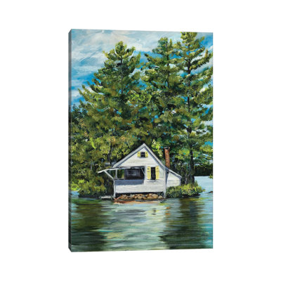 Lake House by Julie Derice - Wrapped Canvas Gallery-Wrapped Canvas Giclée
