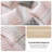 Clarion Pink 7 Piece Chic Striped Comforter Set-1729148349-1729148337