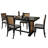 Taire Double Pedestal Dining Set-2134348581
