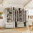 Living Room Set With 2 Display Cabinets