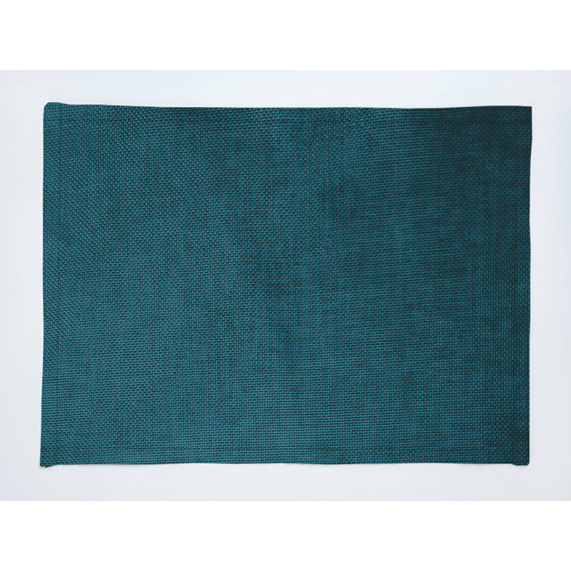 Napperons en faux jute, Turquoise foncé