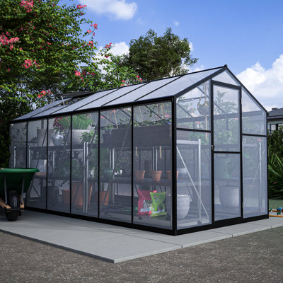 Serre avec protection et gestion pour le jardin, la cour arrière, régulation de la température