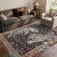 Tapis lavable blanc / bleu Goldene Vintage Tiger-1814435137-1835400273