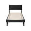 Lit plateforme en bois Phoenix avec pied de lit assorti-1747836-1747835
