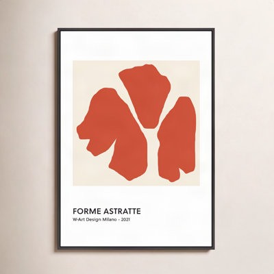 Desma "Forme Astratte Red" Print