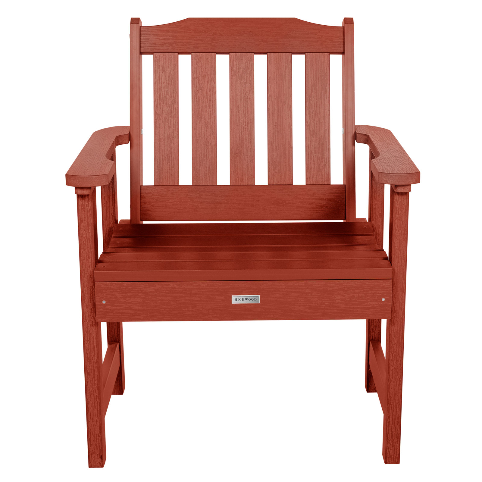 Outdoor Lounge Chair, Rustic Red