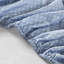 Édredon bleu floral, draps inclus, 88,12 po de profondeur avec draps, matériau, drap-housse, largeur 78,66 po