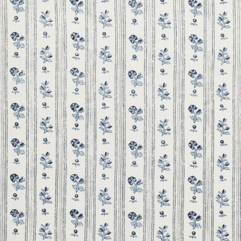 Tissu Cabanon, Bleu
