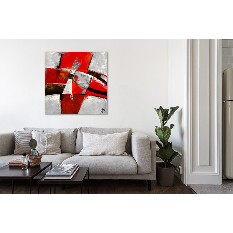 " Graphique II " by Jadis, 12" H x 12" W x 1.5" D