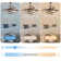 Elfred 42'' Modern DIY Shape Ceiling Fan with Lights, 6-Speed DC Motor Dimmable LED Ceiling Fan