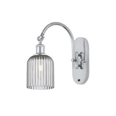 Fiennes Steel Armed Sconce
