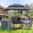 8 Ft. W X 6 Ft. D Aluminum Grill Gazebo