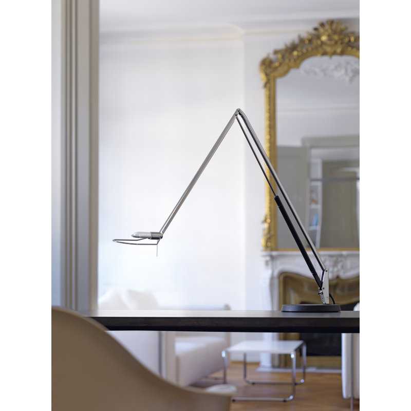 Lampe de bureau en métal Aughnaholle, H 29 po x l 6 po x P 15 po