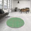 Tapis vert K patchwork-1986416397