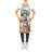 No Pattern Bib Apron