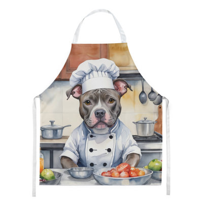 No Pattern Bib Apron