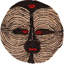 One-of-a-Kind Round 2' X 2' Area Rug