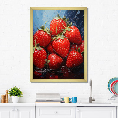 Fruit Sweet Strawberry Pointillism II " Fruit Sweet Strawberry Pointillism II "