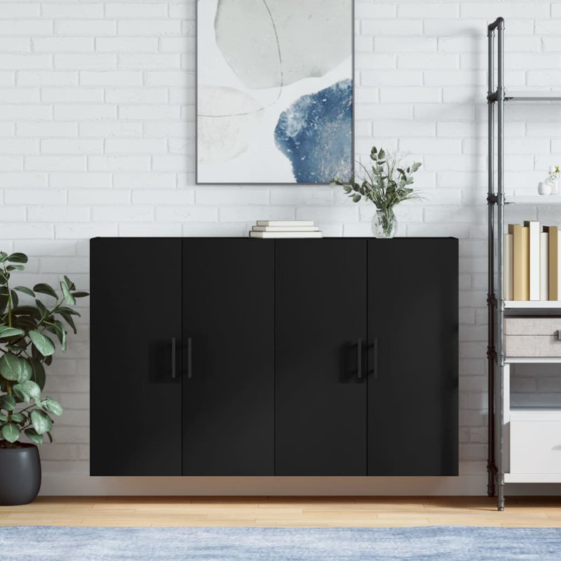 Melf Bathroom Cabinet, Black